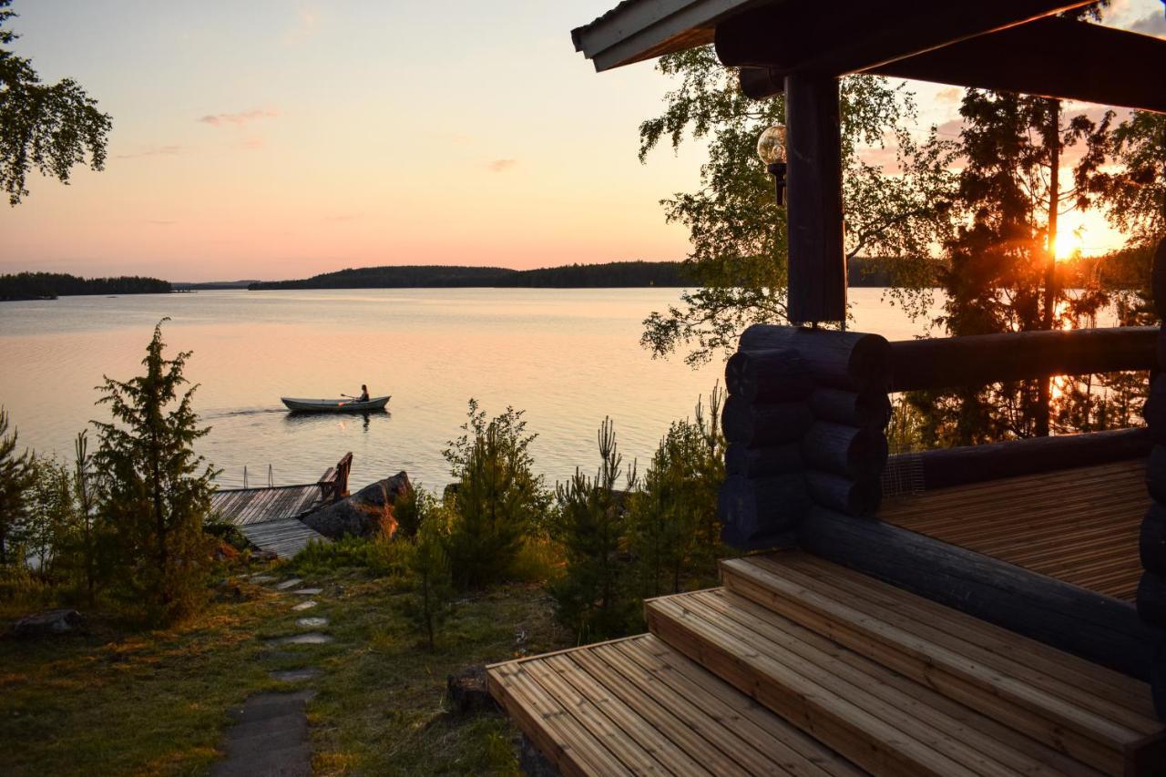 Loma-Autio Apaja Villa Puumala Bagian luar foto